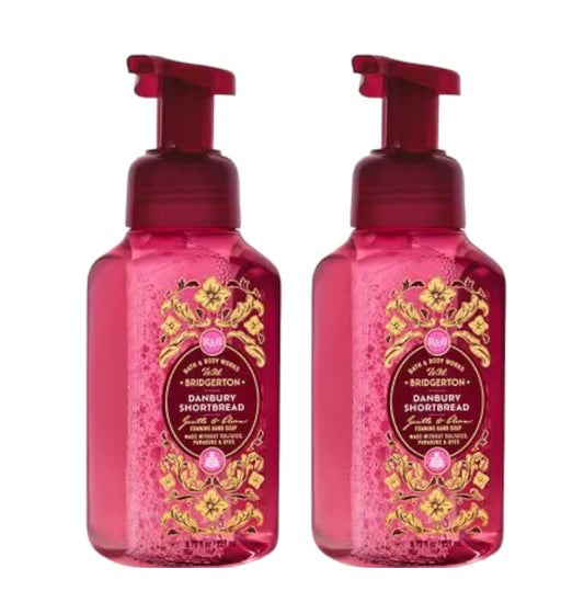 Bath and Body Works Gentle Foaming Hand Soap 8.75 Ounce 2-Pack (Danbury Shortbread)