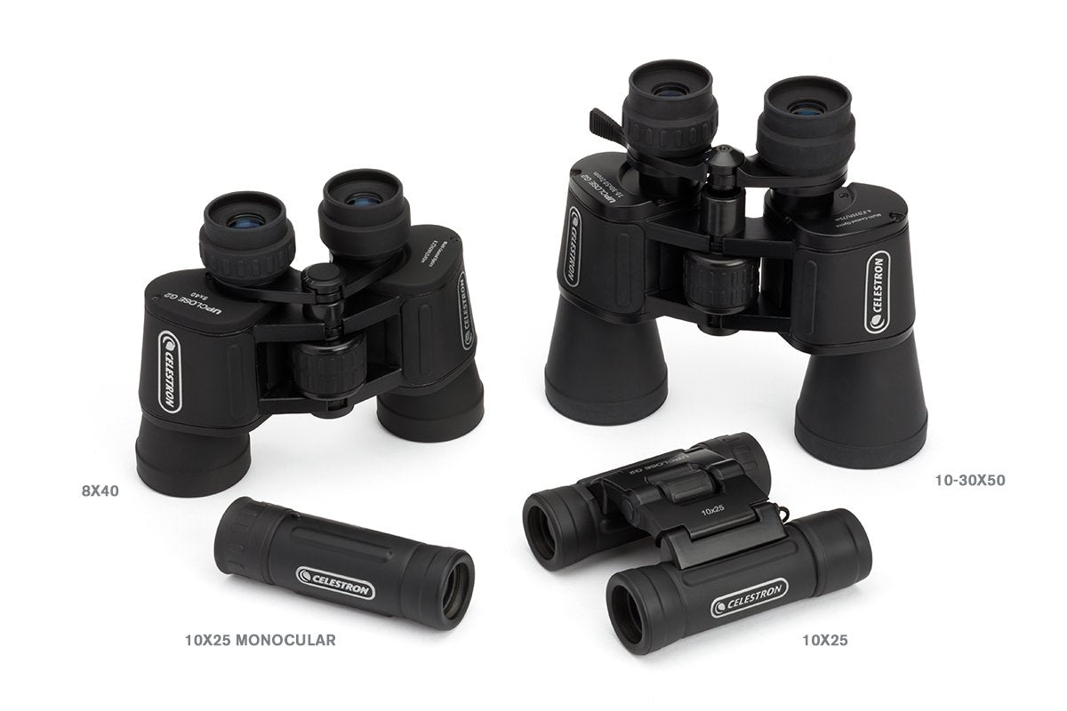 Celestron – UpClose G2 20x50 Porro Binoculars with Multi-Coated BK-7 Prism Glass – Water-Resistant Binoculars with Rubber Armored and Non-Slip Ergonomic Body for Sporting Events