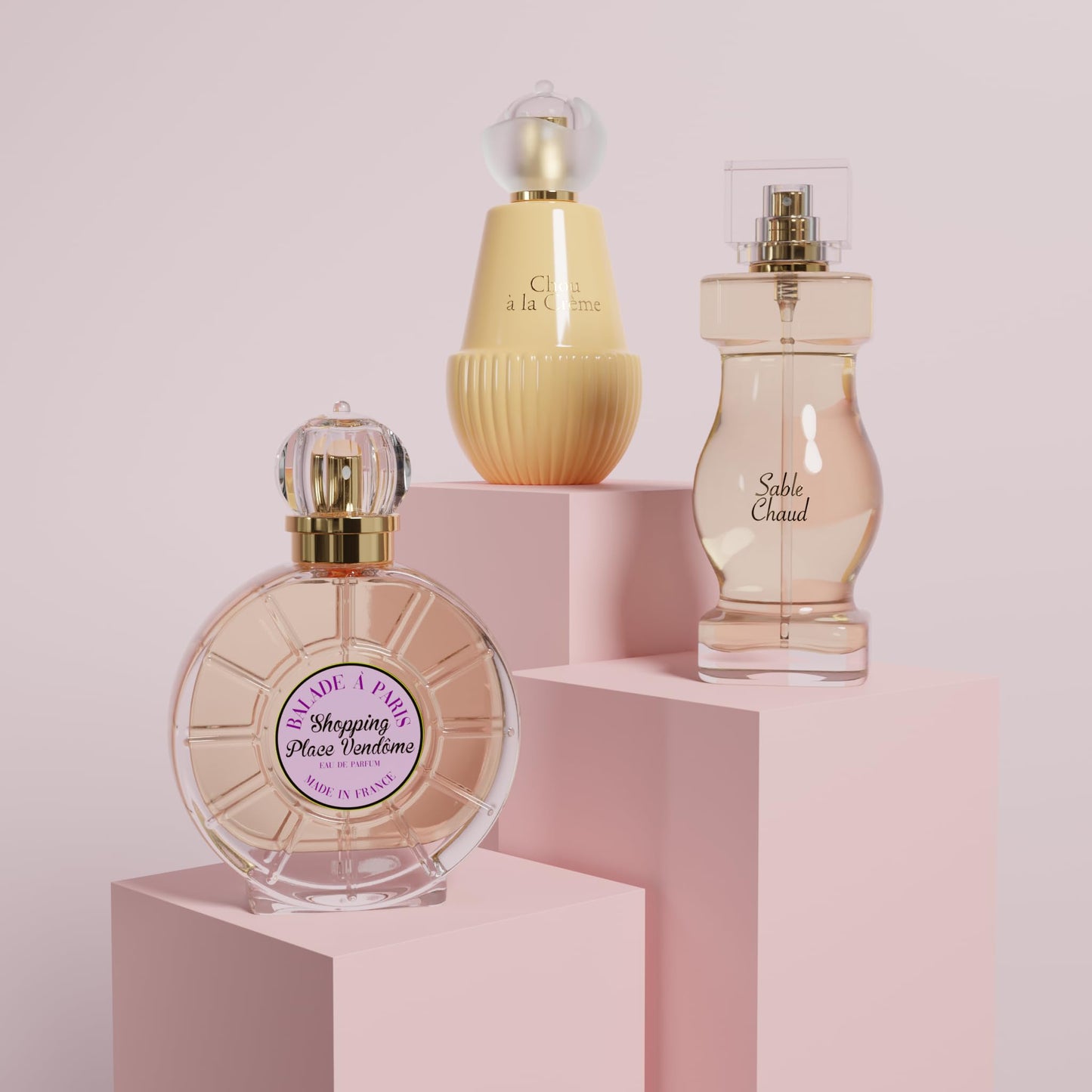 Jeanne Arthes – French Way of Life - Collection Azur - Sable chaud - Perfume for Women – Fruity & Floral Scent – Musk & Patchouli – Made in France – 3.3 Fl.Oz