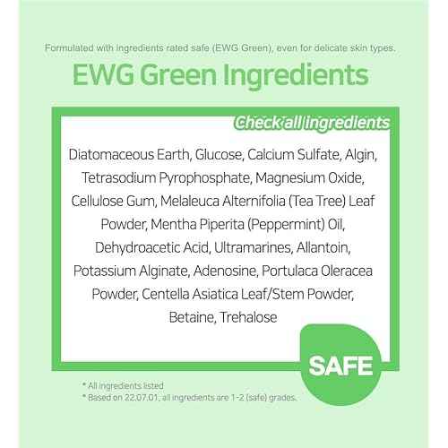 Modeling Mask with Tea Tree ? NEEDS NATURE Korean Rubber Mask for Face ? Cooling & Skin Balancing Spa Pack | 1000g Set with tool