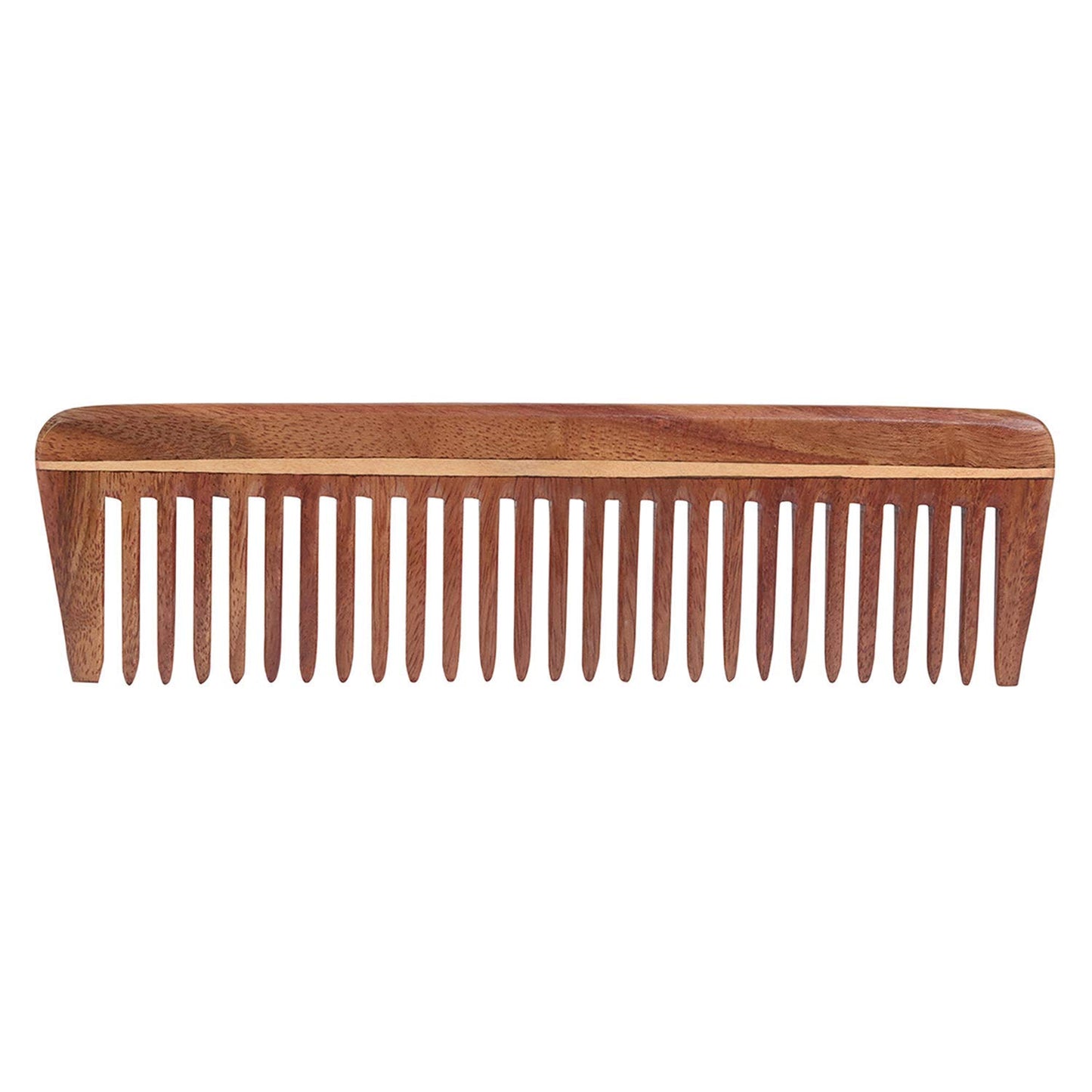 Svatv Handcrafted Rosewood Comb For Detangling Hair For Thick, Curly And Wavy Hair, Non-static And Eco-friendly With Wide Tooth For Grooming Hair Comb - (A-82A)