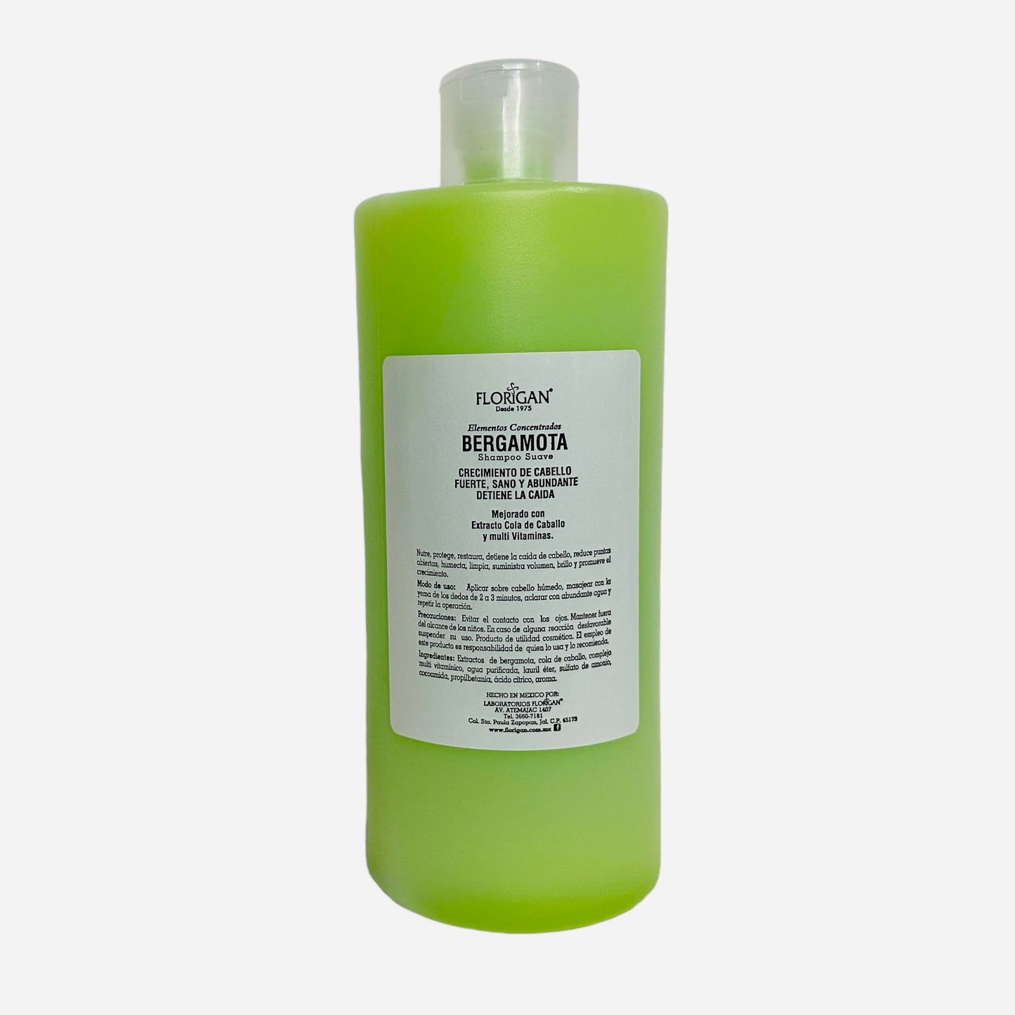 Hair Growth Shampoo Bergamota 1lt. Florigan (1 unit)