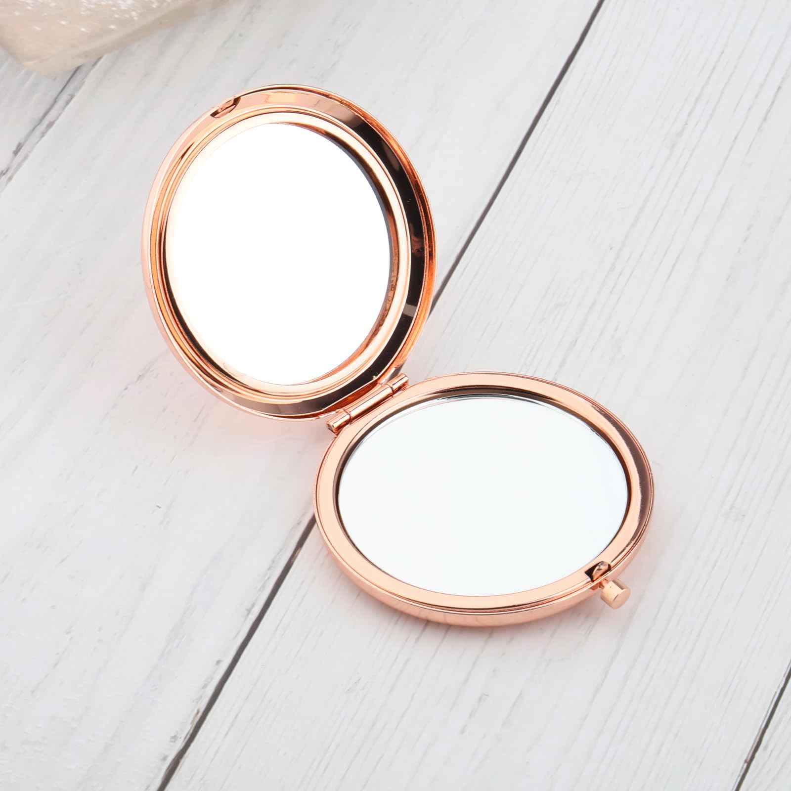 WUSUANED Beauty Fairy Movie Makeup Mirror It’s Not What We Have in Life It’s Who We Have in Our Life Jewelry Beauty Beast Fans Gift Princess Belle Fans Gifts (Belle Princess Mirror)