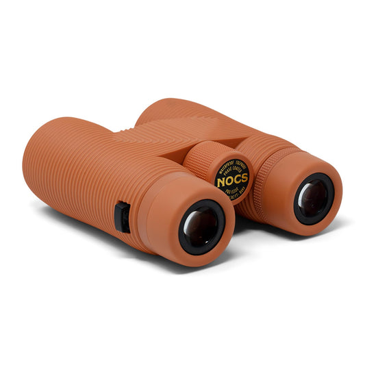 Nocs Provisions Pro Issue 10x42 Waterproof Binoculars, 10X Magnification, Phase Coated Bak4 Prism, Wide View Multi-Coated Lenses for Bird Watching, Wildlife Viewing & Stargazing - Carnelian Orange