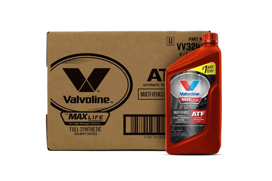 Valvoline Multi-Vehicle (ATF) Full Synthetic Automatic Transmission Fluid 1 QT, Case of 6