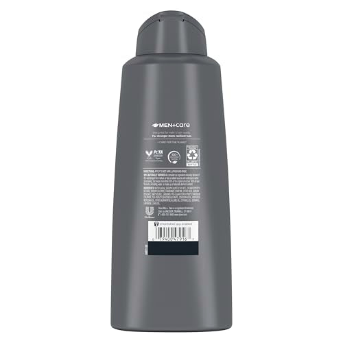 DOVE MEN + CARE Men 2 in 1 Shampoo and Conditioner Lime + Cedarwood For Healthy-Looking Hair Naturally Derived Plant Based Cleansers 20.4 OZ