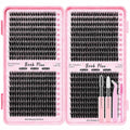 Lash Clusters 800Pcs DIY Eyelash Extensions Kit - Fluffy Wispy
