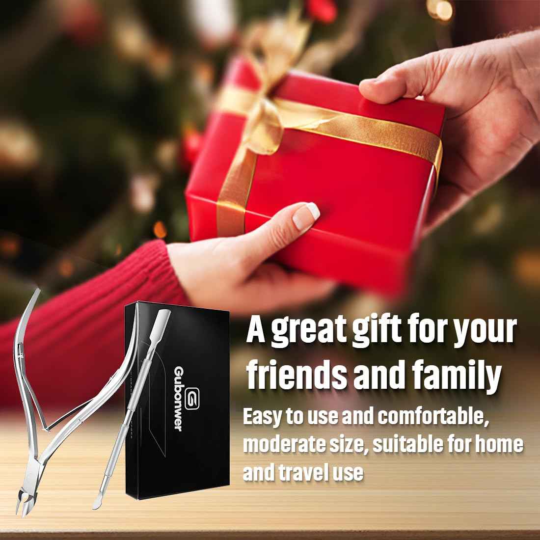 Gubonwer cuticle nippers (Silver 2)