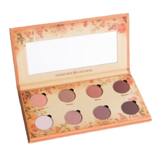 Honeybee Gardens Nude Renaissance Eye Shadow Palette, Clean and Bold, 4 Highly Pigmented Colors With Long Lasting Luxe Finish, Vegan, Cruelty-Free, Gluten-Free, and Paraben-Free, Net Wt 1.3g Each