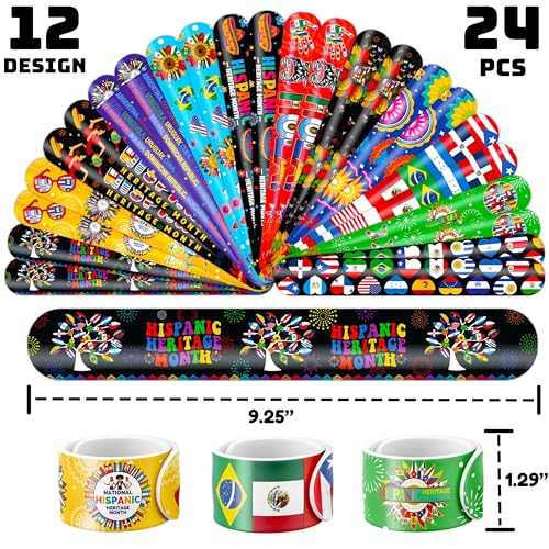 72 PCS Hispanic Heritage Month Party Favors Bundle