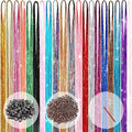 Hair Tinsel Kit 48 Inch - 20 Colors 8000 Strands