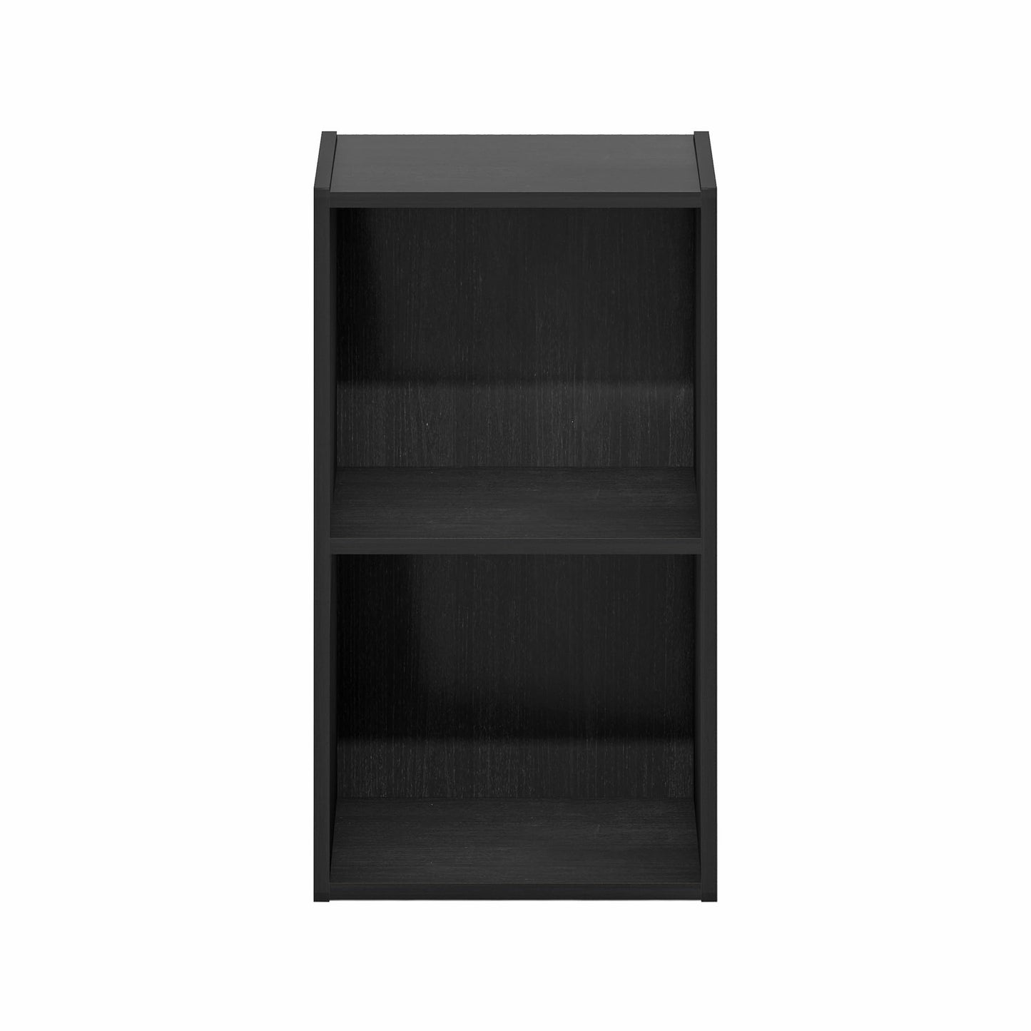 Furinno Luder Bookcase / Book / Storage, 2-Tier Cube, Blackwood