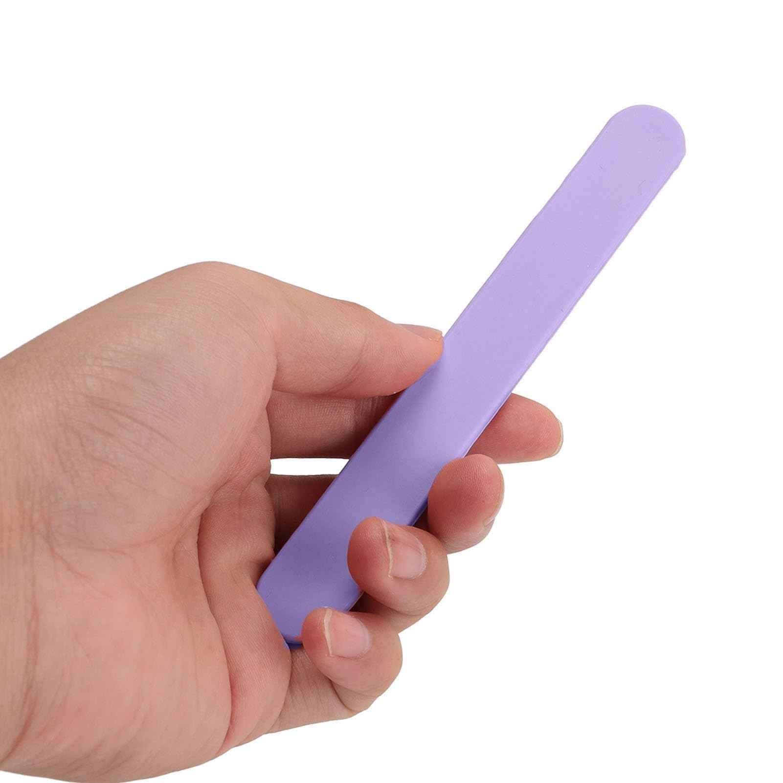 Silicone Wax Spatulas, Reusable Stir Sticks for Hair Removal, Crafts, Non Stick Soft Silicone, Convenient Cleaning, Multi Purpose ()