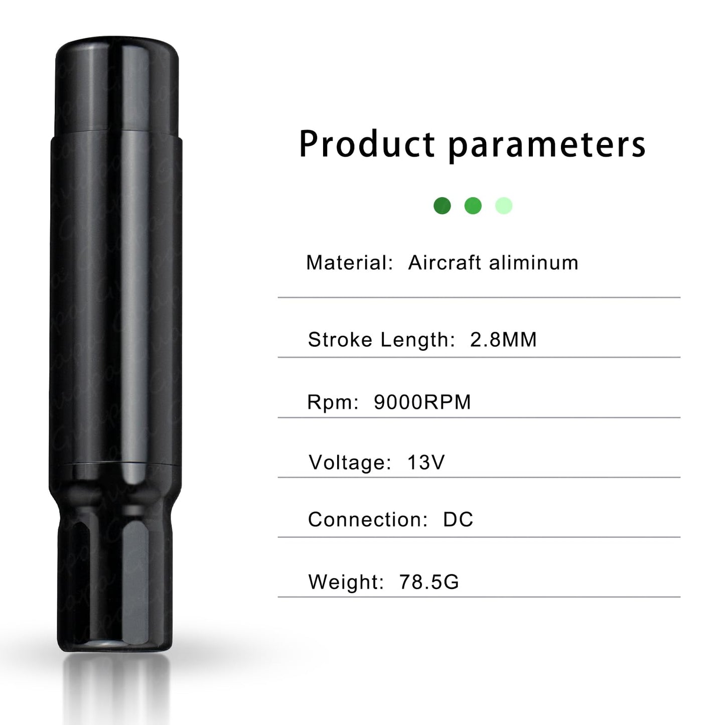 Scalp Micropigmentation Machine Kit – Professional SMP Hair Tattoo Machine with Adjustable Needles for Hairline Restoration