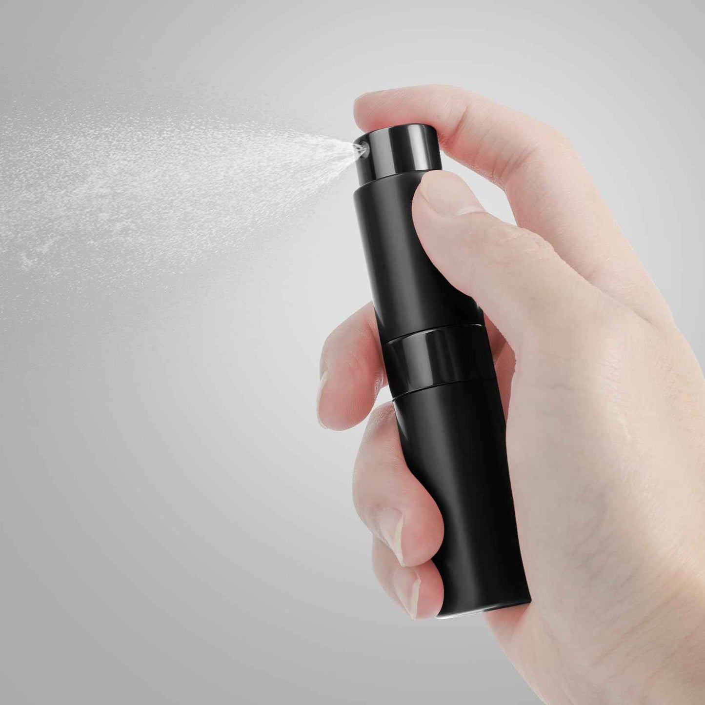 Saiveina 8ml Travel Perfume Atomizer Bottles Refillable, Mini Atomizer Sprayer for Perfume, Empty Travel Cologne Bottle Pocket Perfume Dispenser(4 Pack)