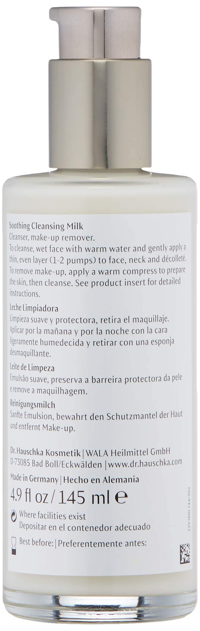 Soothing Cleansing Milk (4.9 Fl Oz)