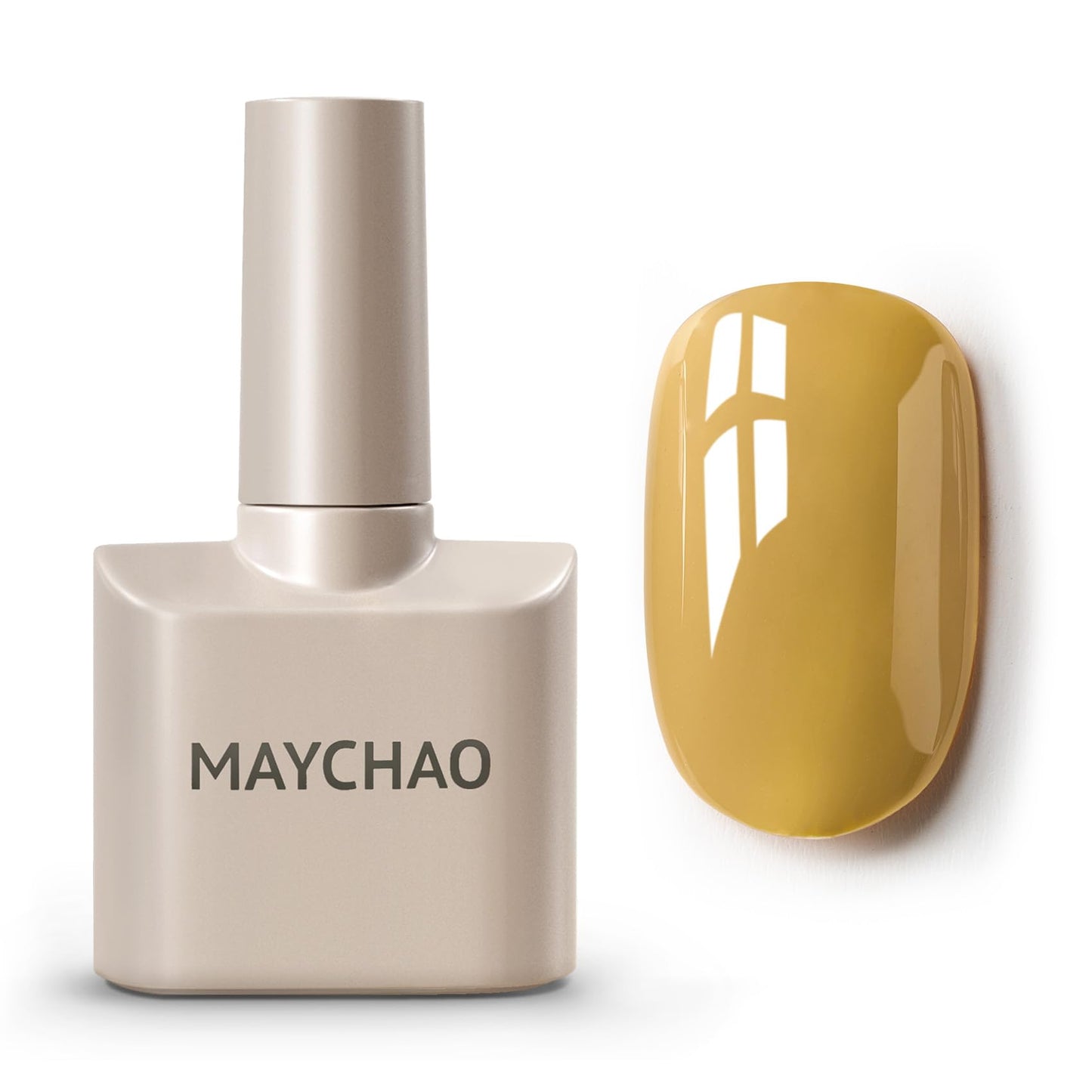 MAYCHAO 15ML Gel Nail Polish 1Pc Fall Fragrance Gel Polish Soak Off UV LED Nail Polish Nail Art Starter Manicure Salon DIY at Home, 0.5 OZ