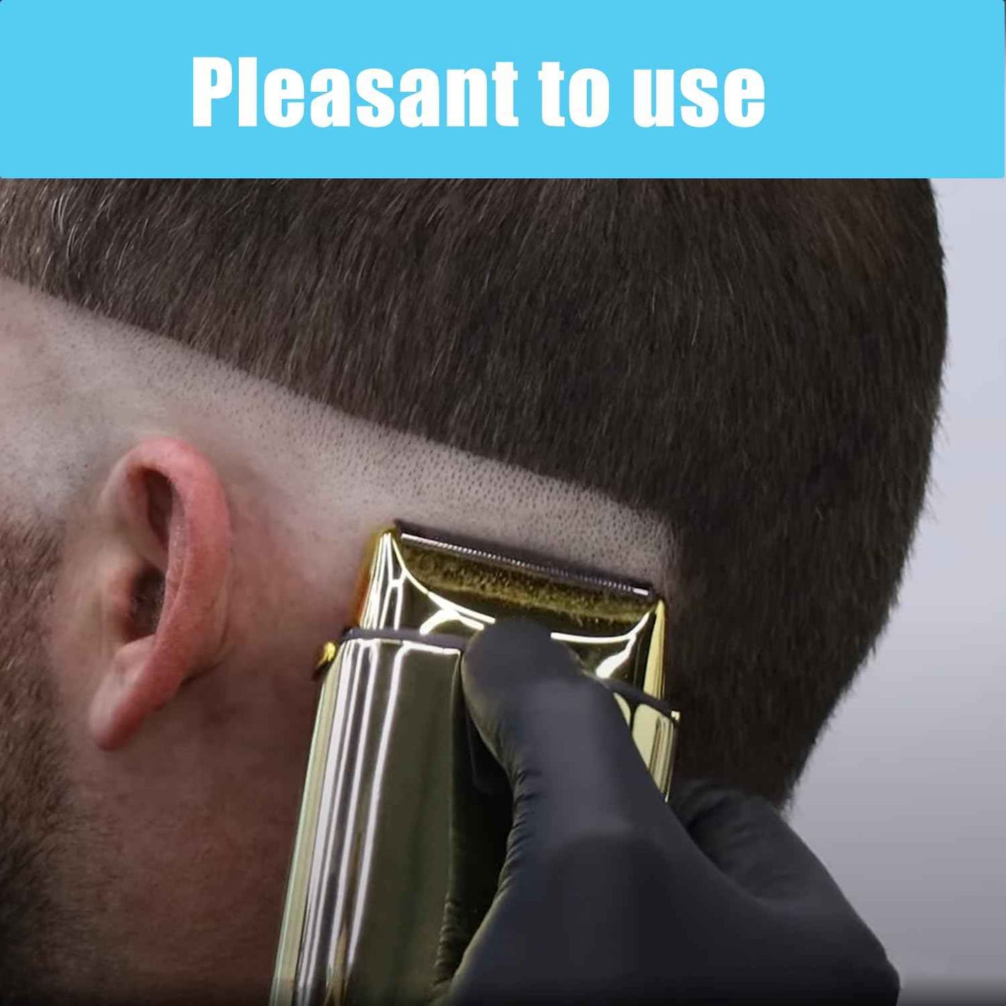 2PCS Replacement Foil and Cutters for BaBylissPRO Barberology Electric Shaver, Double Foil Shaver Replacement Head Compatible with BaBylissPRO FXFS2 Shaver (Gold)