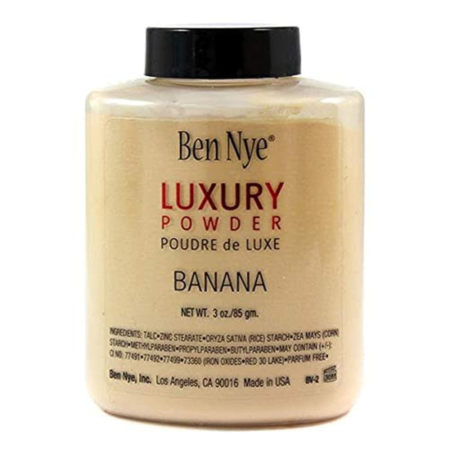 Face Makeup Luxury Banana Powder Ben Nye 3 oz/85 gm