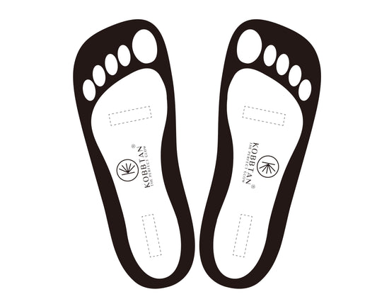 KobbTan 120Pairs Spray Tan Feet Pads Disposable & Economic for Spray tanning,Use in Tanning booth,Sunless Tanning at Home or Beauty Salon-Non Slip-Comfortable-Hygienic-Ultra Bronzing (Black)