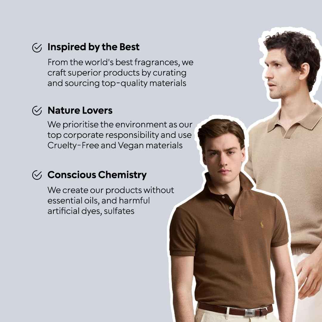 Bella Vita Luxury Gift Set Combo For Men - CEO MAN & KLUB Eau de Parfum for Men | Intense & Masculine | Citrus, Woody, Lemon, Lavender | Vegan & Cruelty Free - 2 * 100 ML