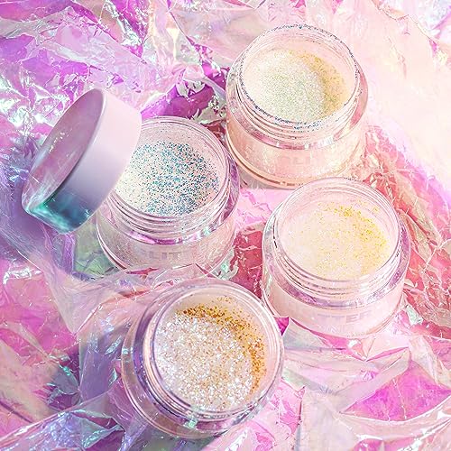 2 Pack Body Glitter Gel – Cosmetic-Grade Sparkle for Face, Hair & Body