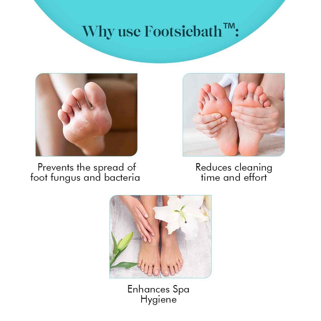 Footsie Foot Bath Liners, 10 Count
