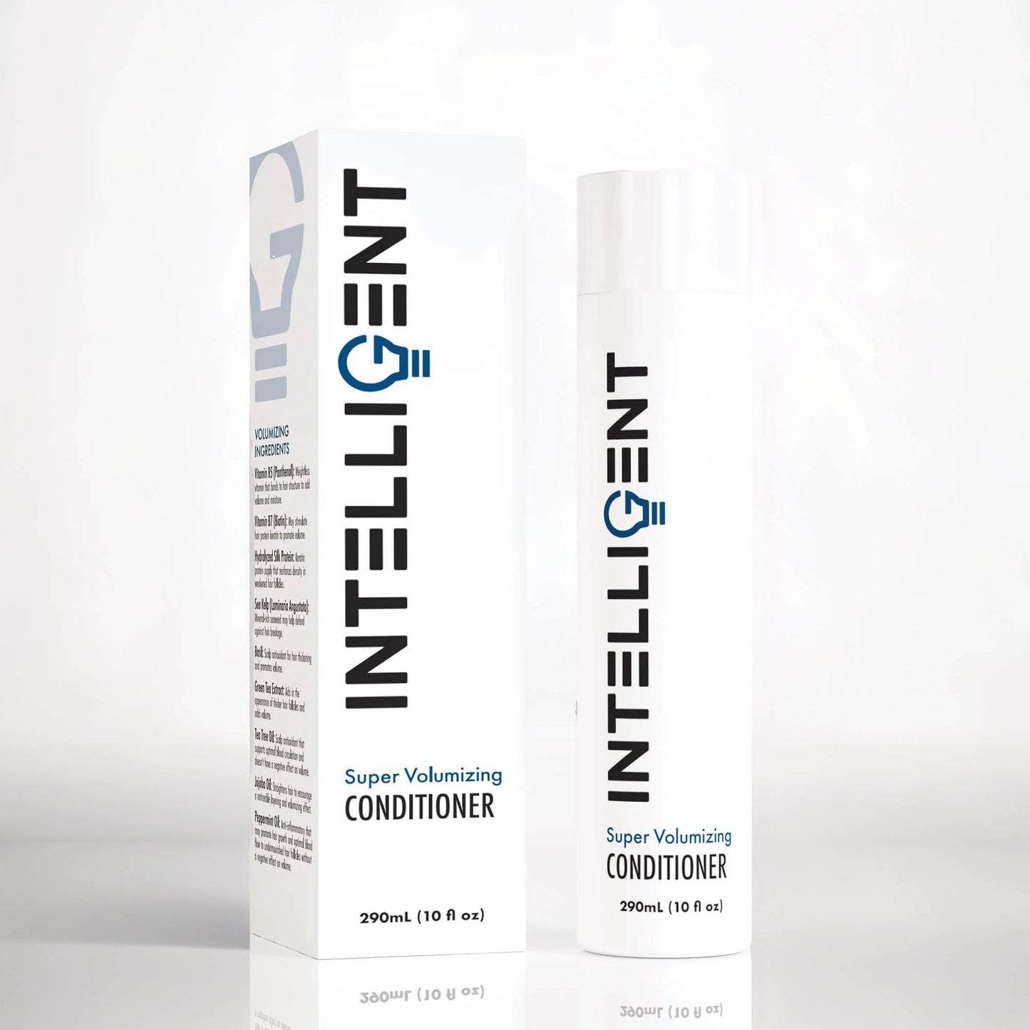 Intelligent Super Volumizing Hair Loss Conditioner - Strengthens Weakened Hair and Maximizes Volume | All Hair Types for Men and Women | 10 fl oz (290 ml)