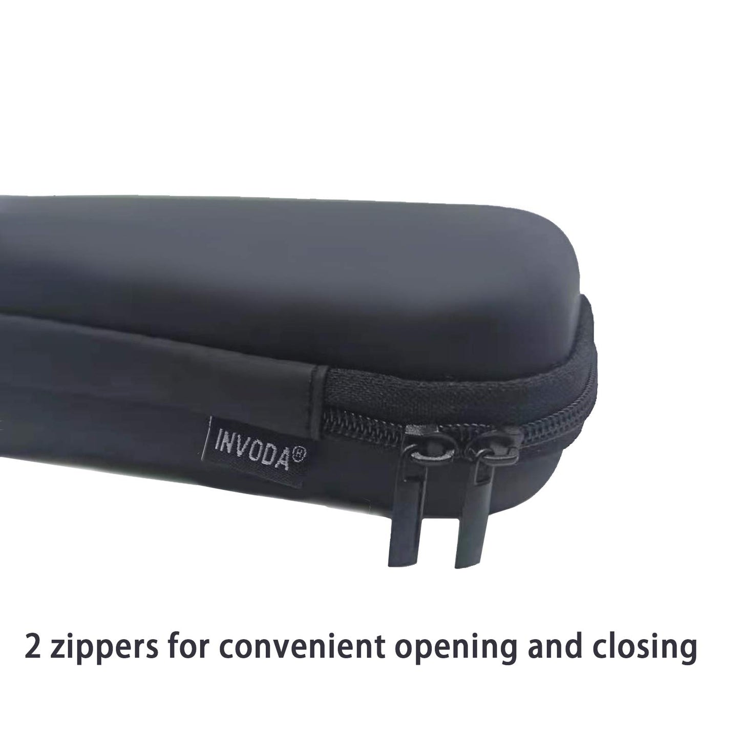 INVODA Hard Shaver Case for OneBlade Face and Body Hybrid Electric Trimmer Shaver Travel Case Compatible QP2630 QP2520 (Black)