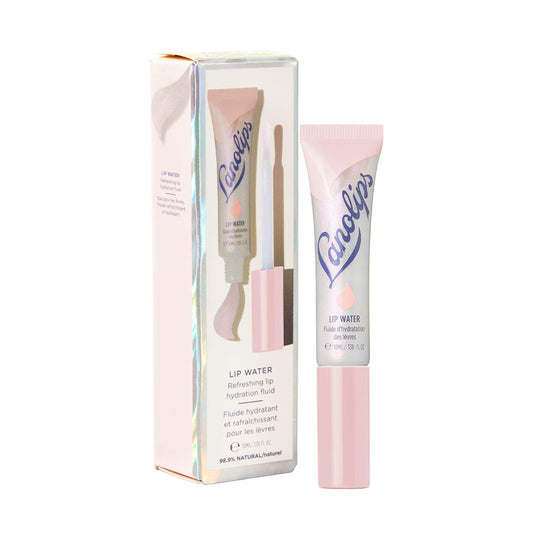 Lanolips Lanolin Lip Water - Hydrating Lip Tint Serum with Hyaluronic Acid and Shimmer Tints for a Hydrated Lip Glow - Lip Moisturizer for Dry, Cracked Lips (10ml / 0.34 fl oz)