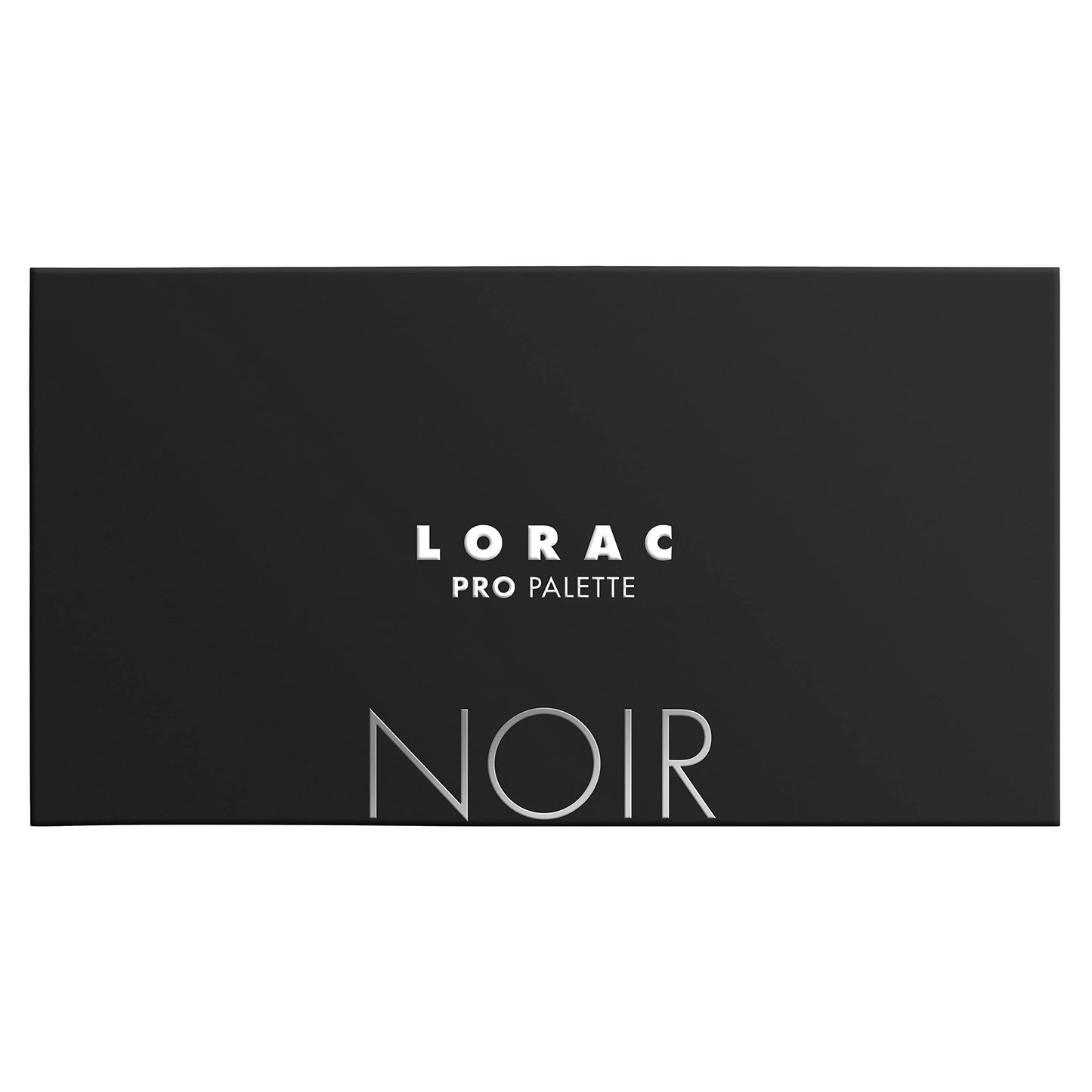 LORAC PRO Matte & Shimmer Eyeshadow Palette, Noir | Glitter | Mirror Compact | Cruelty Free, Gluten Free, Vegan