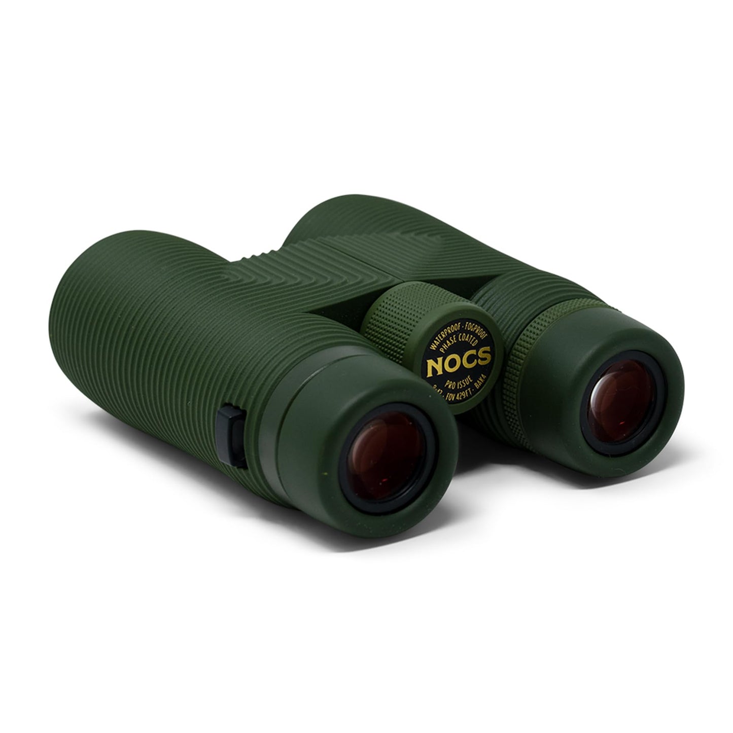 Nocs Provisions Pro Issue 8x42 Waterproof Binoculars, 8X Magnification, Phase Coated Bak4 Prism, Wide View Multi-Coated Lenses for Bird Watching, Wildlife Viewing & Stargazing - Canopy Green