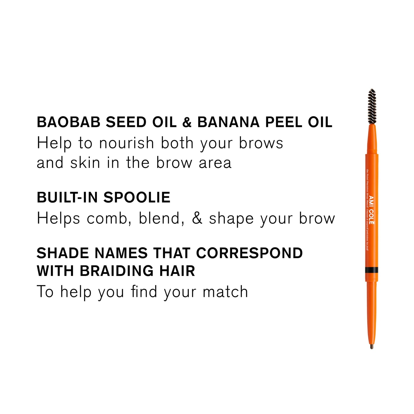 On Point Precision Brow Pencil (Rich Black)