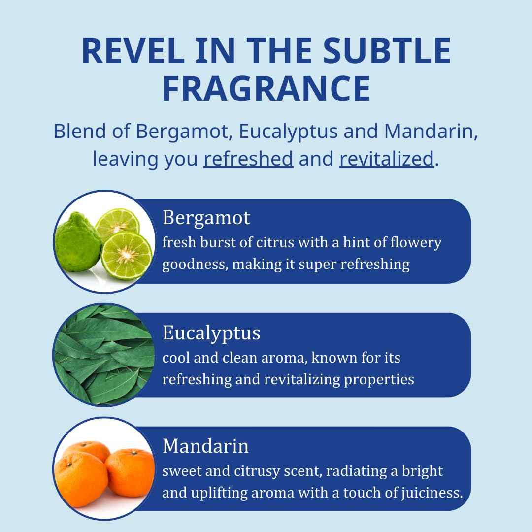 Alaskacube Shower Bar Body Bath Soap (Set of 2) Cleanser Cooling Refreshing Effect Rich Foam Body Wash Shampoo Deodorant for Face and Body Menthol Mint Sandalwood Woody for men and women