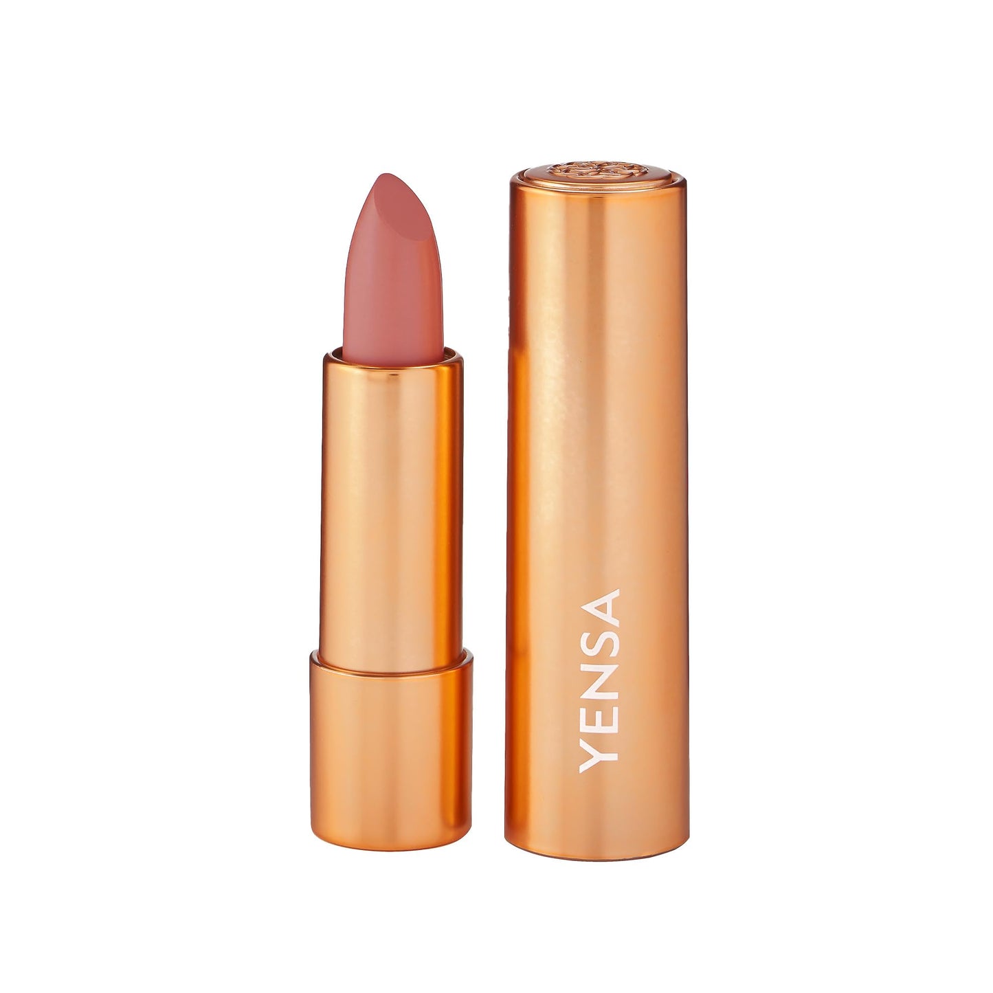 YENSA Super 8 Vibrant Silk Lipstick with Semi-Glossy Finish, High Pigmentation, Long-Lasting Color (Inspire)