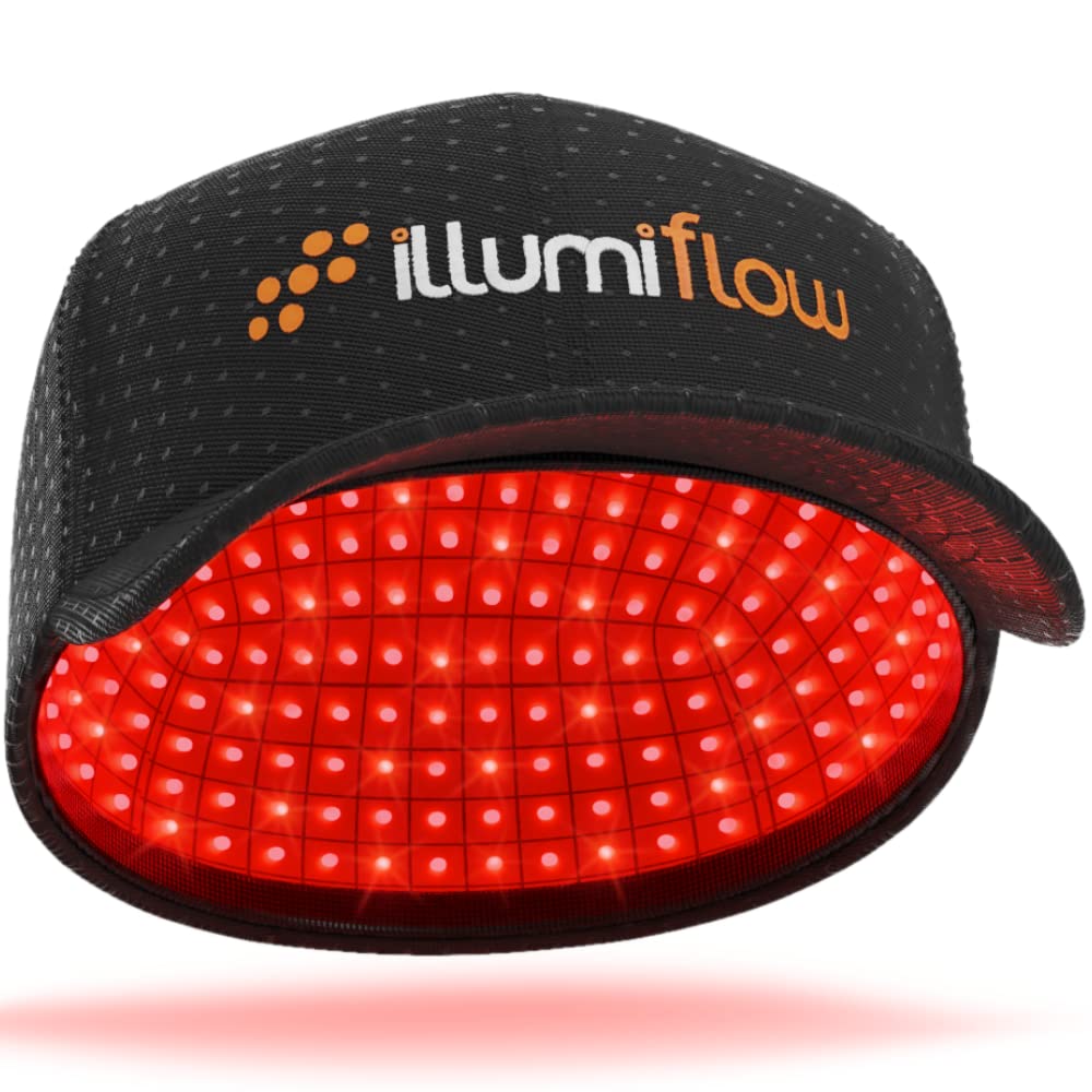 illumiflow 272 Laser Cap for Hair Growth - FDA Cleared Low Level Laser Therapy Hair Regrowth System for Men & Women - Hair & Scalp LLLT Hat w/Lasers Stops Hair Loss & Regrows Thinning Hair