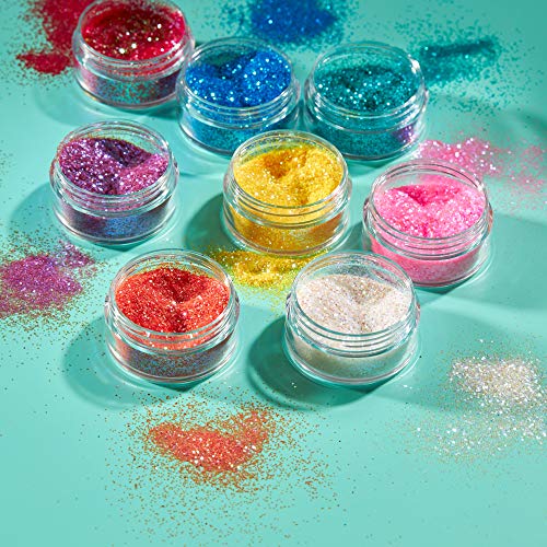 Iridescent Glitter Shakers by Moon Glitter ??100% Cosmetic Glitter for Face, Body, Nails, Hair and Lips - 5g - Blue