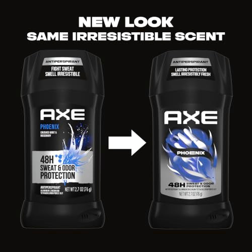 AXE Antiperspirant Deodorant Phoenix Mint & Rosemary 4 Pack 2.7 oz Men’s