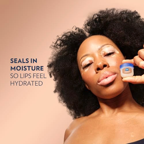 Vaseline Lip Therapy Cocoa Butter Mini Lip Balm for Dry Lips 0.5oz Pack of 2