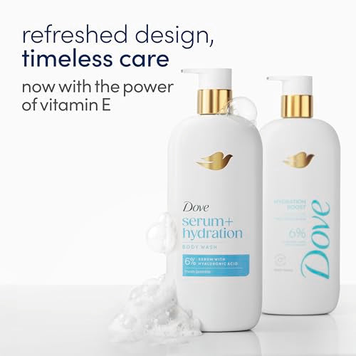 Dove Hydration Boost Serum Body Wash, 18.5 oz