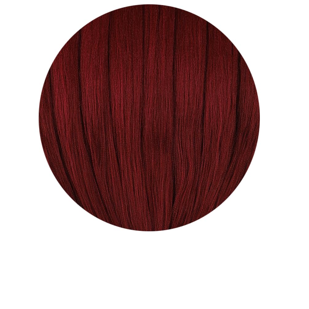 BALINGHAIR Braiding Hair Pre Stretched Kanekalon Braiding Hair Extensions Burgundy Red 20 Inch(900#-3Pcs)