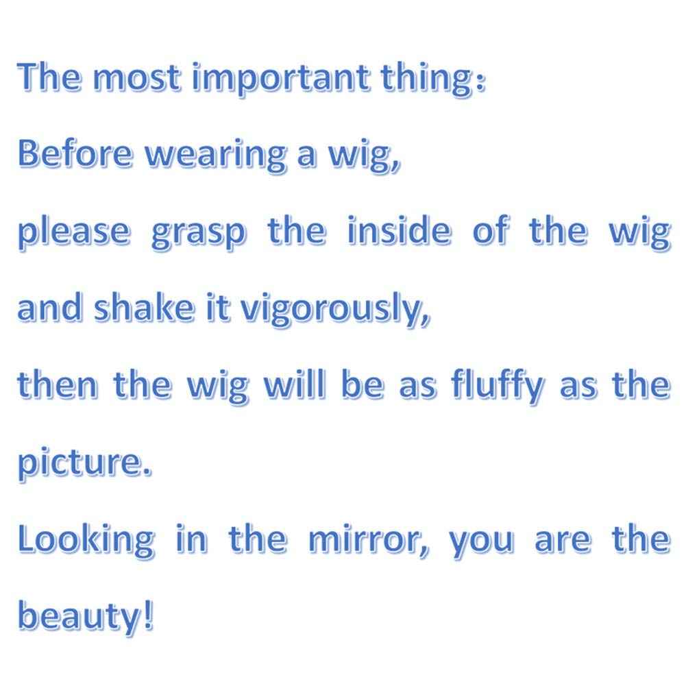 onemily Long Curly Wavy Synthetic Wigs for Women Girls Golden Brown with Dark Roots