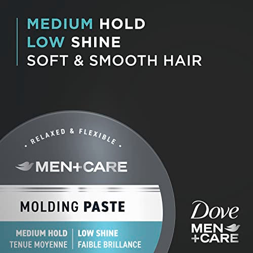 DOVE MEN + CARE Hair Paste (Pack of 3) and Body Soap (Pack of 6) Bundle