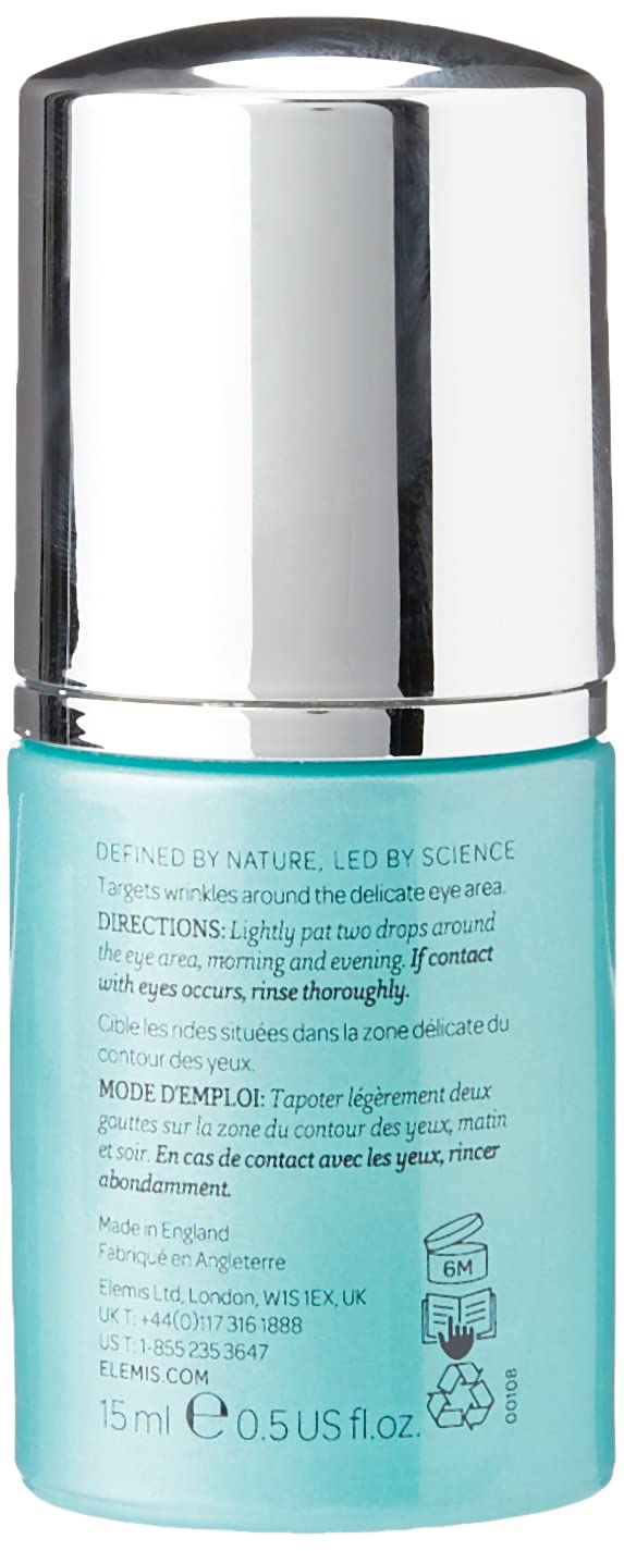 ELEMIS Pro-Collagen Advanced Eye Treatment | Lightweight Daily Anti-Wrinkle Eye Serum Helps Firm, Smooth, and Deeply Hydrate Delicate Skin | 15 mL