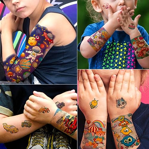 Tazimi Temporary Tattoo Stickers - 27 Pack Full & Half Arm