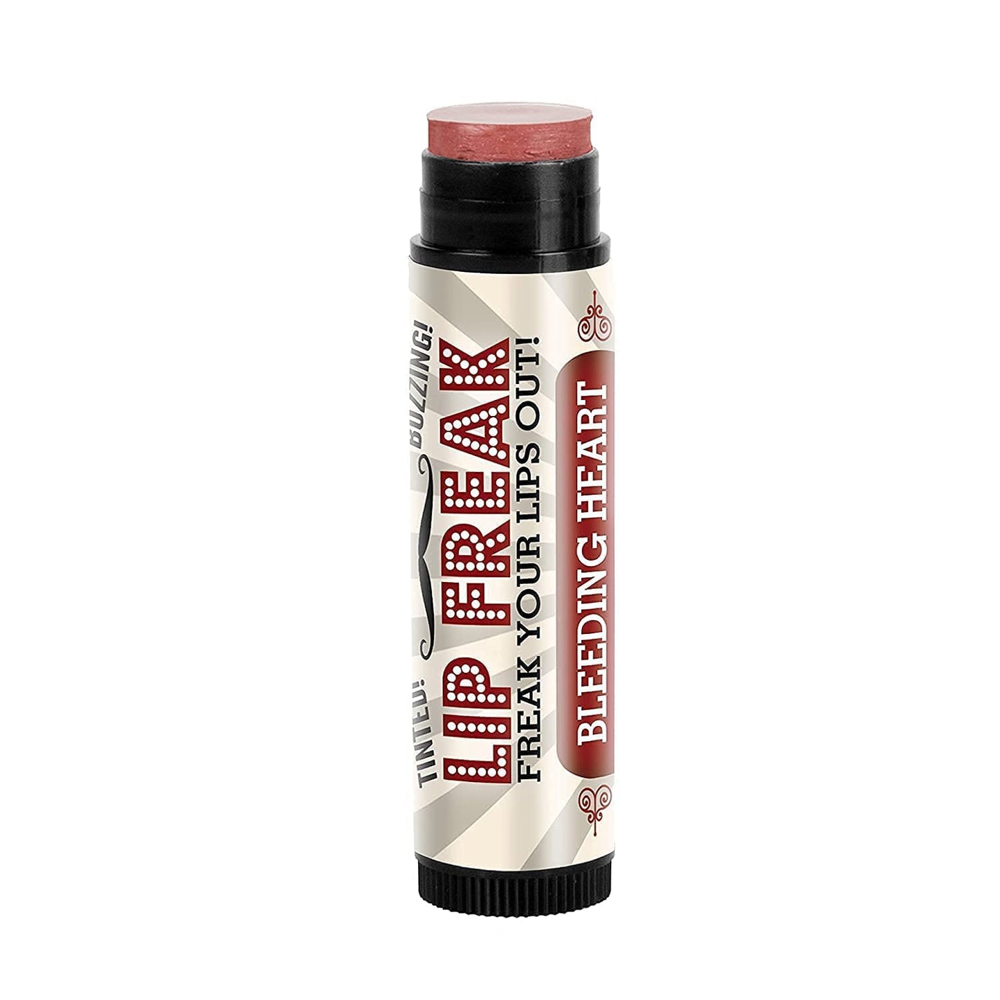 Doctor Lip Bang's BUZZING Lip Balm | Lip Freak| 100% All Natural | Cruelty Free | Bleeding Heart | 2 Pack