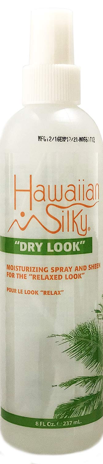 Hawaiian Silky dry look moisturizing spray, Green, 8 Fl Ounce