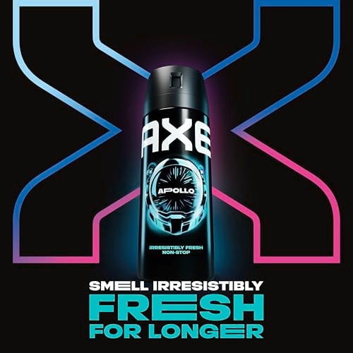 AXE Apollo Deodorant Body Spray for Men, 5.1 oz