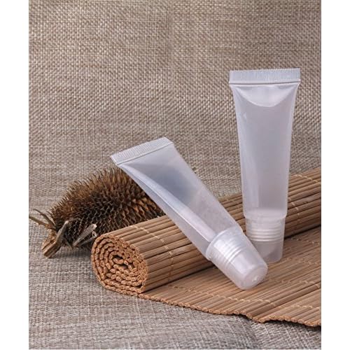 8ml Mini Clear Empty Lip Gloss Balm Container Soft Tubes Makeup Box (30 Pcs)