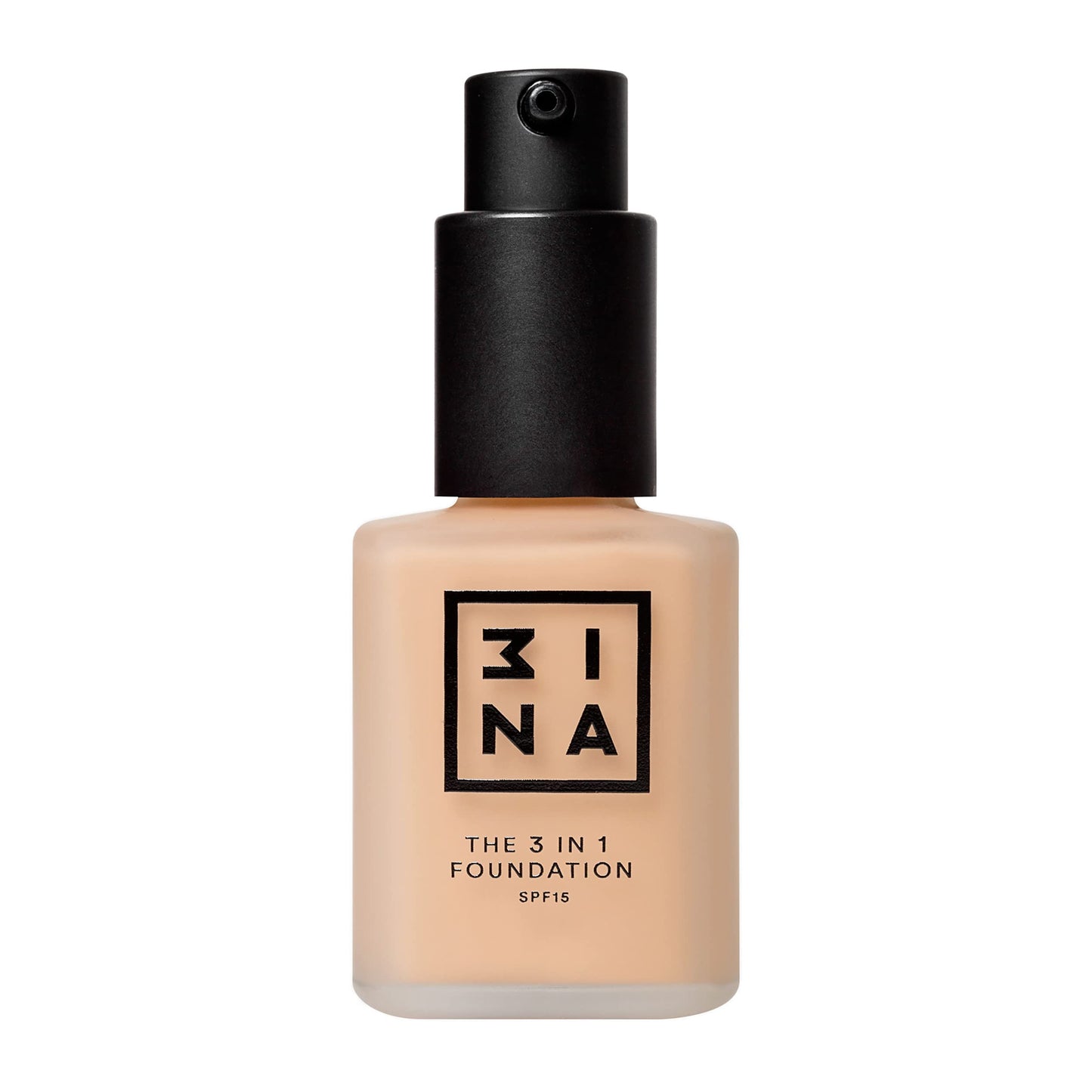 3INA The 3-In-1 Foundation 207 - Vegan Formula - Combination Of Primer, Concealer And Foundation - Medium Coverage - Natural Finish - Perfect For Covering Lines And Blemishes - Long Lasting - 1.01 Oz